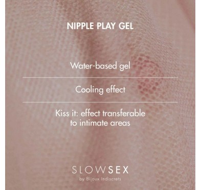 Żel stymulujący sutki - Bijoux Indiscrets Slow Sex Nipple Play Gel 10 ml